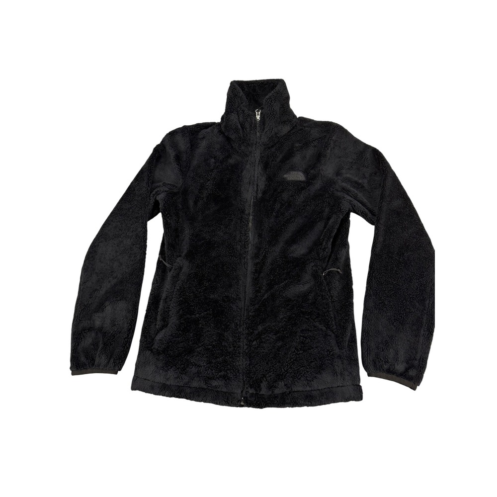 The North Face Osito Fleece Jacket Womens Small Black Full Zip Soft Shell